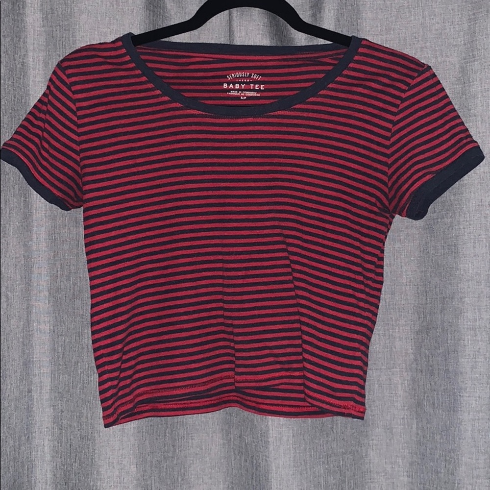 Aeropostale stripe baby tee